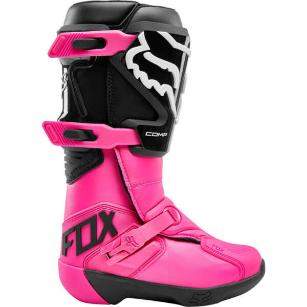 Botas Mujer Comp Negro/Rosado - Imagen 2