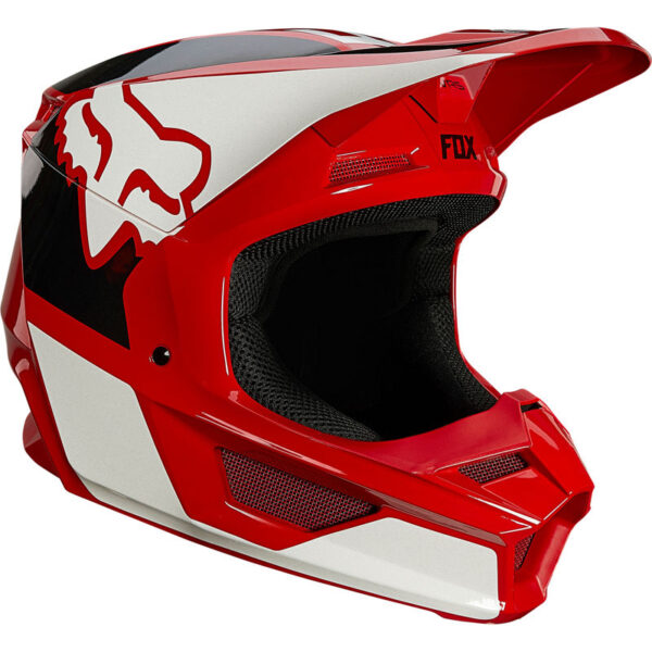 Casco Moto V1 Revn Rojo Fox