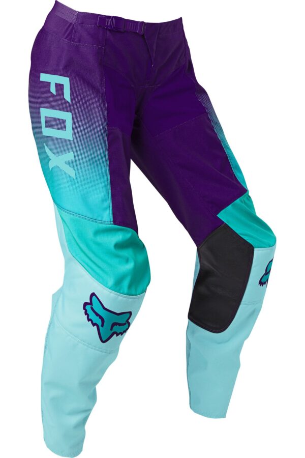 Pantalon Moto Mujer 180 Voke Celeste Fox - Imagen 2