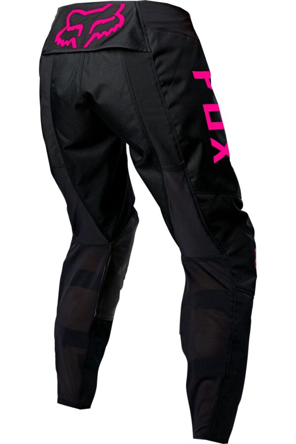 Pantalon Moto Mujer 180 Djet Negro/Rosado Fox - Imagen 3