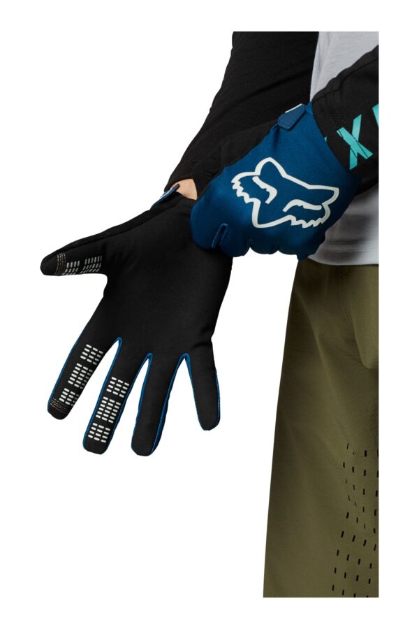 Guantes Bicicleta Ranger Azul Fox - Imagen 2