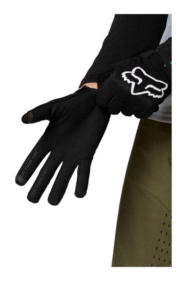 Guantes Bicicleta Niño Ranger Negro Fox - Imagen 2